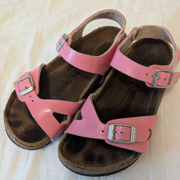 Birkenstock Rio Kids Cashmere Rose Pink Sandals Size EU 30, US Size 12-12.5 - Picture 14 of 14